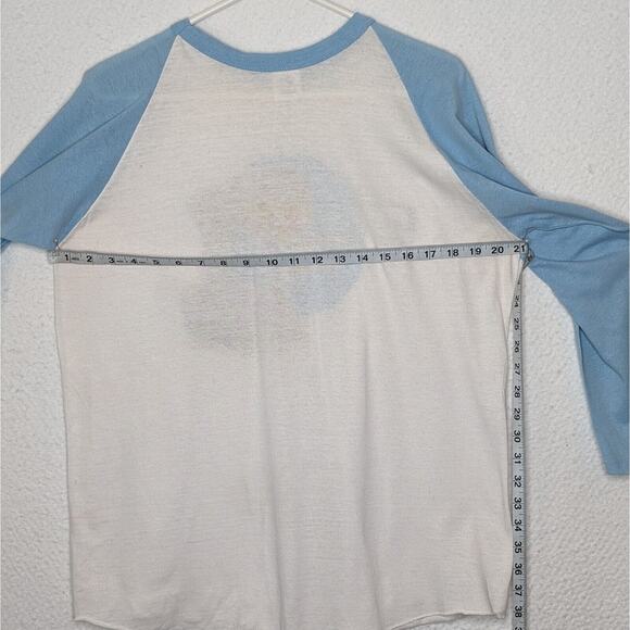 Rare Vtg 80s E.T. 1982 Bantam Label T-Shirt Large Raglan Sleeve Universal Studio - Picture 6 of 9